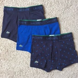 Lacoste boxer briefs 3 pack